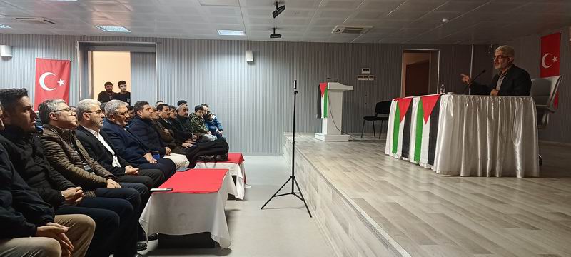 Ergani'de "Direnişten dirilişe: Kudüs" etkinliği düzenlendi