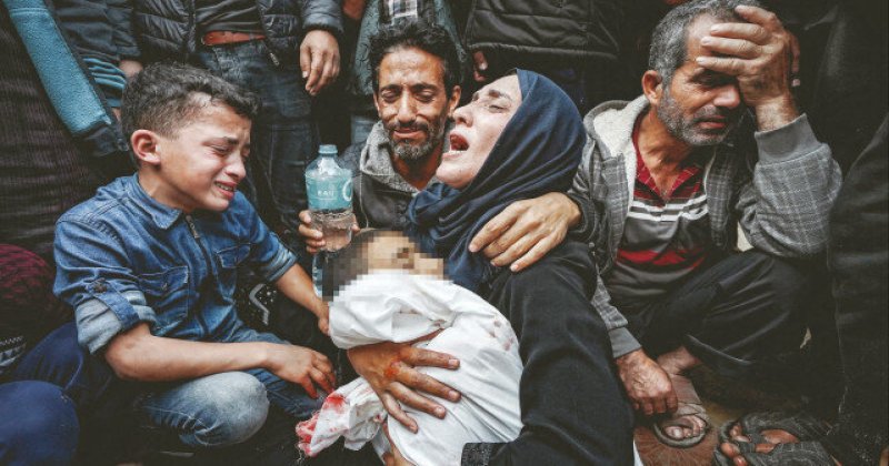 Gazze'de günde 106 çocuk öldürülüyor