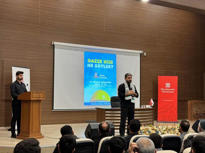 Muş ve Hasköy’de Gazze temalı programlar gerçekleştirildi