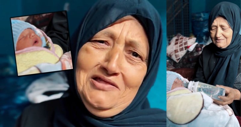 Filistinli kadının torunu için feryadı: "Ona süt yerine su veriyorum"
