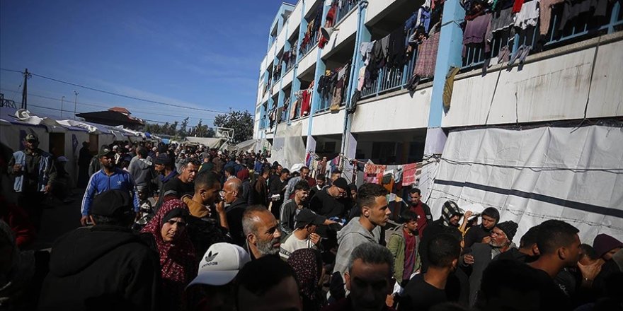 BM: Gazze'deki tesislerimiz, kapasitesinin 4 katı kişiyi barındırıyor