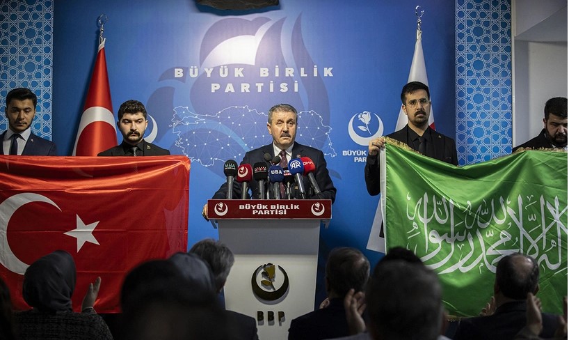 BBP lideri Mustafa Destici: Kelime-i Tevhid bayrağından vazgeçmeyiz!