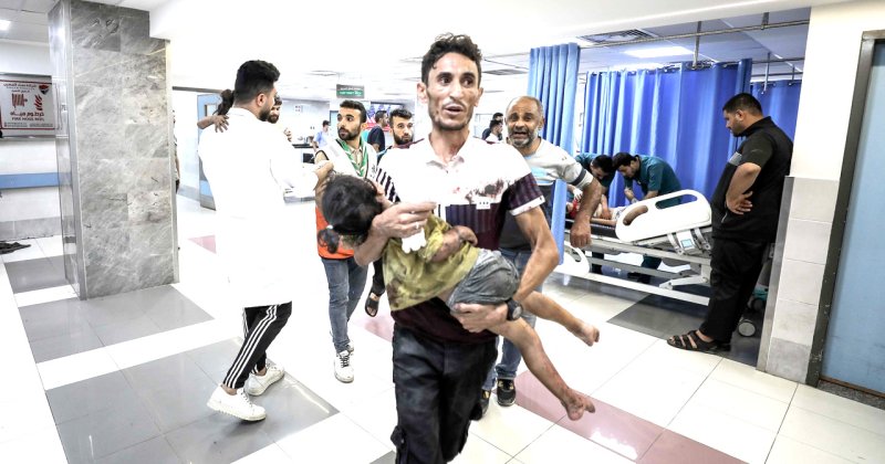 Katil İsrail Gazze'deki yeni bir bölgede katliama hazırlanıyor
