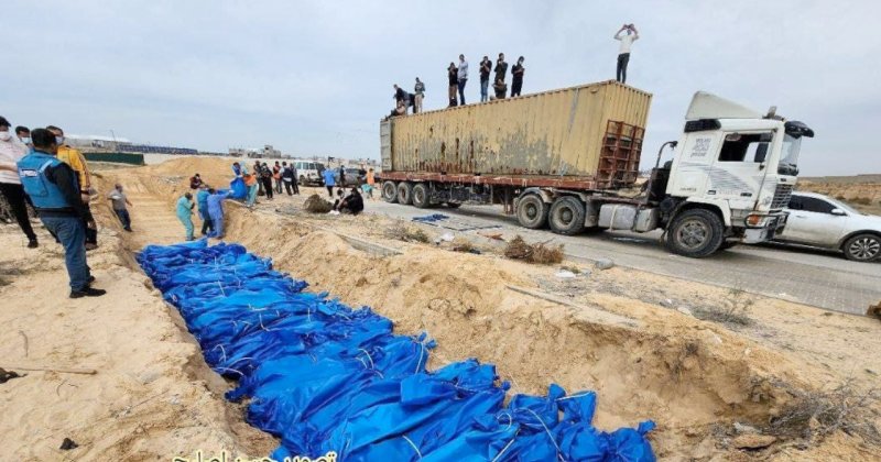 Gazze, ölüleri gömecek yerin kalmadığı açık hava mezarlığına dönüştü