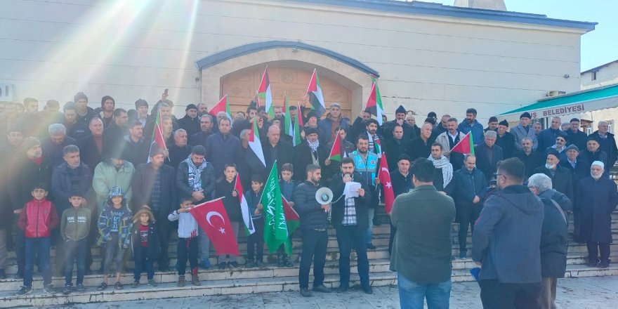 Muş'ta “Gazze İçin Acil Ateşkes” eylemi yapıldı