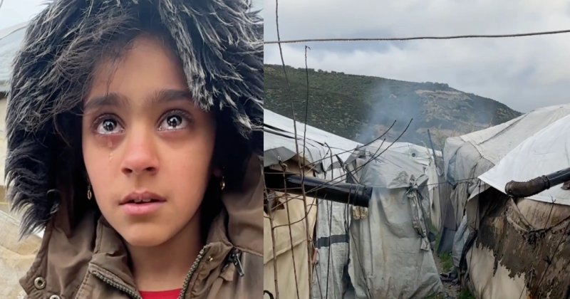 Suriyeli küçük kız: "Çadırda yaşamak mezarla aynı şey"