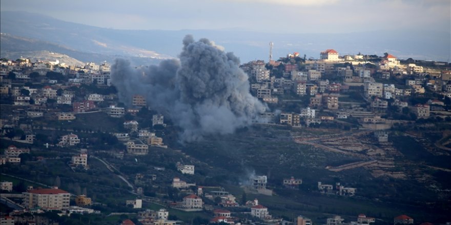Katil İsrail’in Lübnan’ın iç kesimlerine yönelik düzenlediği saldırıda 4 kişi öldü