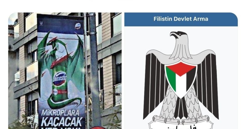 Domestos'tan Filistin temalı iğrenç reklam