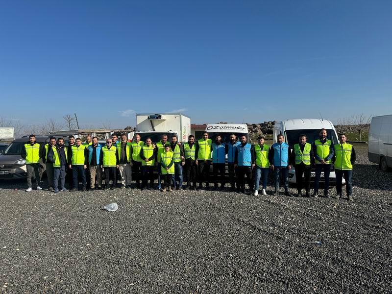 Özgür-Der Batman Şubesinden Adıyaman’daki deprem mağdurlarına destek