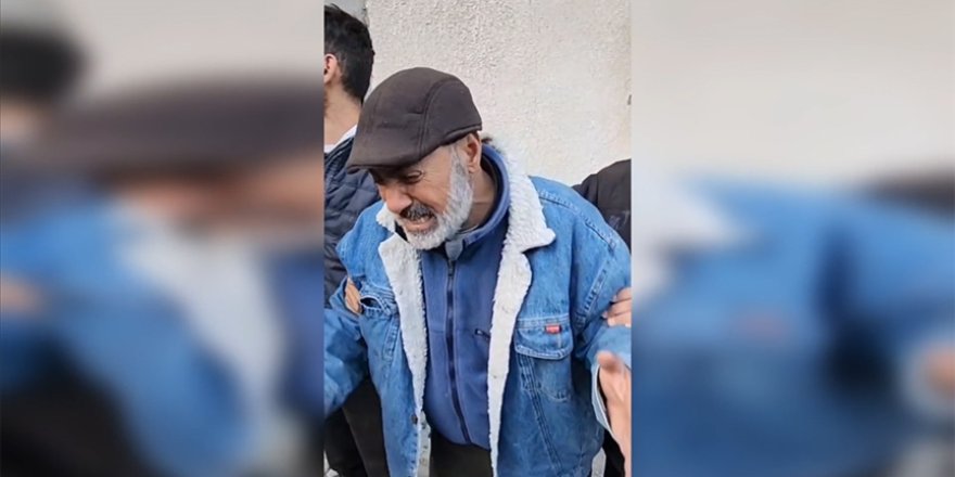 Gazze'de ekmek bulabilmek için ayrıldığı evine dönen baba ailesinin cenazeleriyle karşılaştı