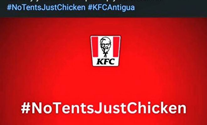 İşgal destekçisi KFC'den kan donduran reklam!