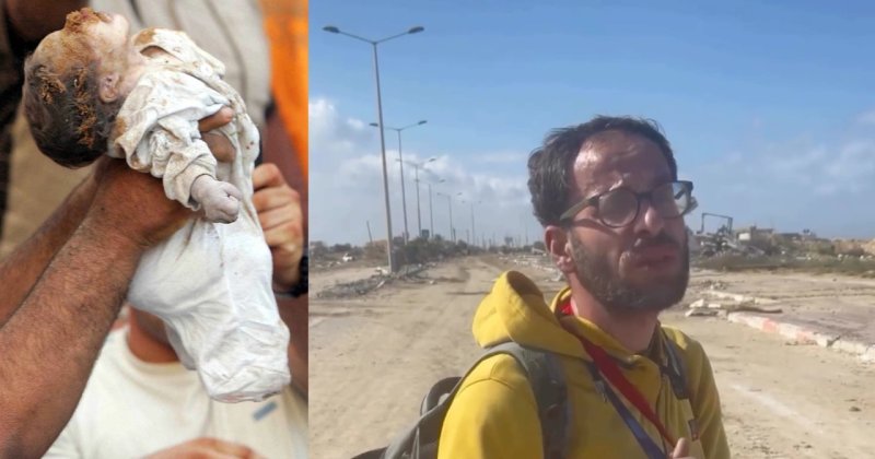 Gazzeli baba: "Bebeğim hayvan yemini yiyemiyor!"