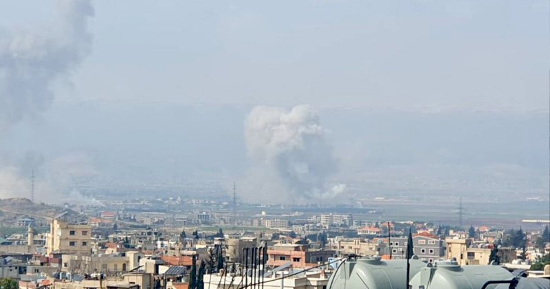 İsrail Lübnan'ın iç bölgelerinde hava saldırısı düzenledi