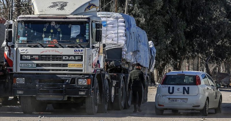 Gazze'ye giren yardımlar şubatta geçen aya oranla yüzde 50 düştü