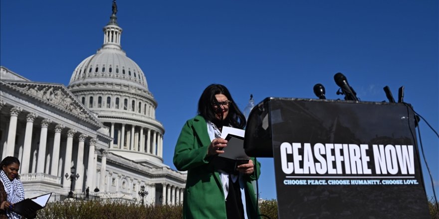 ABD Temsilciler Meclisi'nin dört kadın üyesi Gazze'de kalıcı ateşkes çağrısı yaptı
