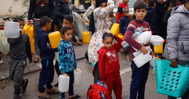 Cibaliya Mülteci Kampı'nda susuzluk had safhada