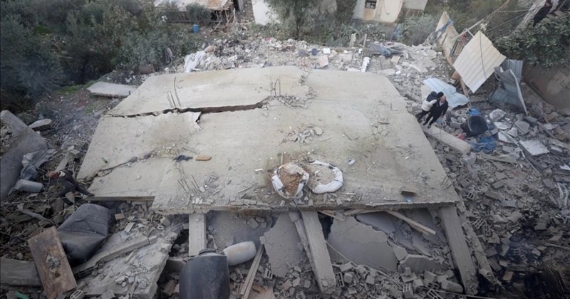 Katil İsrail, Batı Şeria'da şubat ayında Filistinlilere ait 51 yapıyı yıktı