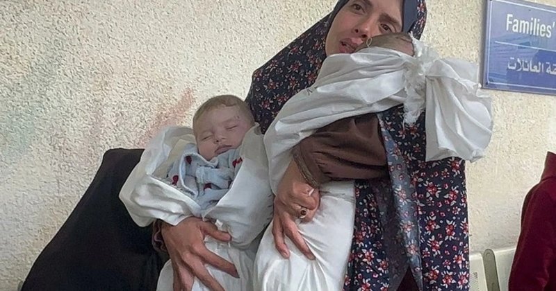 Bebeklerini kaybeden Filistinli anne: "Yemin ederim ki bu asla bir kayıp değil!"