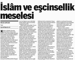 İslam Ve Eşcinsellik Meselesi
