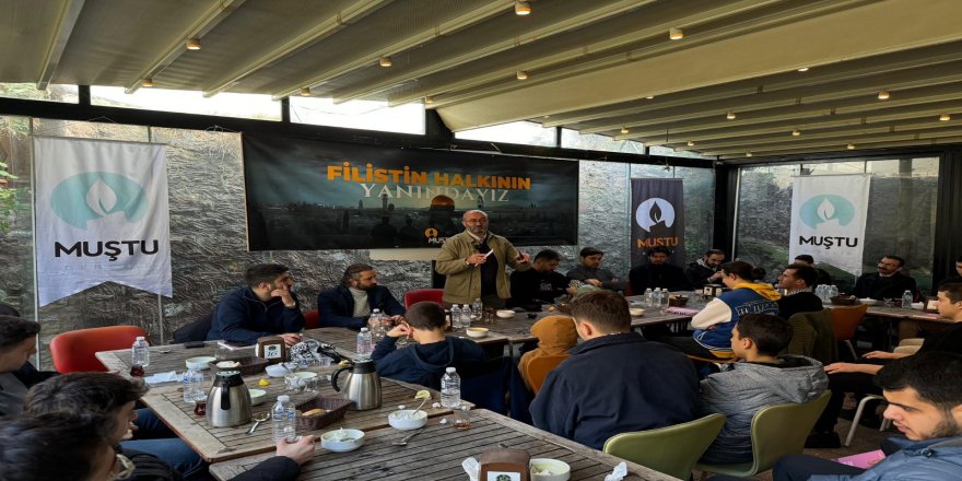 Muştu Gençlik'te Filistin ve İslami direniş konuşuldu