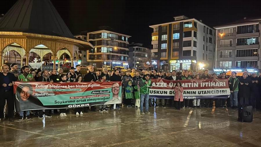 Amasya’da Gazze için eller semaya açıldı