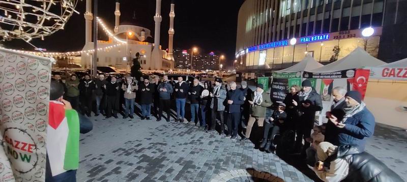 #GazzeNow etkinliği Başakşehir’de hergün gerçekleştiriliyor