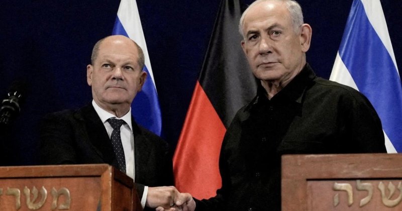 Netanyahu: Almanya ile Hamas'ı yok etme konusunda anlaştık