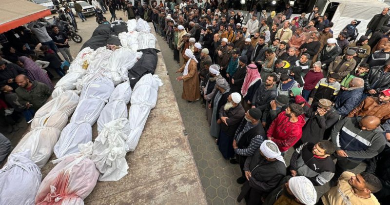 Ateşkes görüşmelerine hazırlanan İsrail bir gecede 61 Gazzeliyi katletti