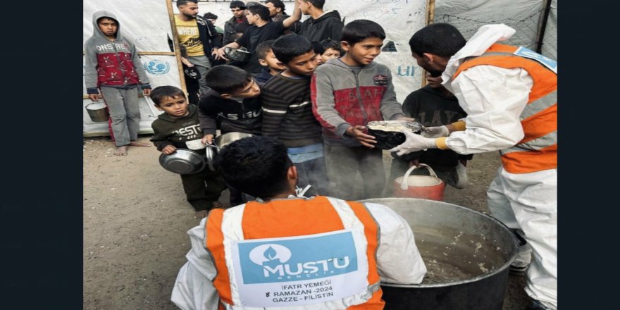 Muştu Gençliğin Gazze iftarları başladı 