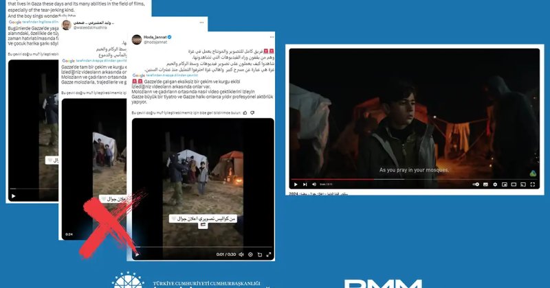 Siyonistler, Gazze'de dezenformasyon uyguluyor