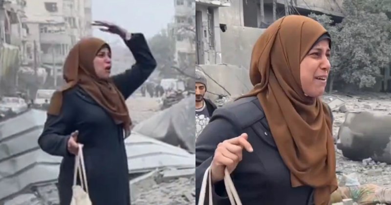 Gazzeli anne, eve döndüğünde evlatlarını enkaz altında buldu