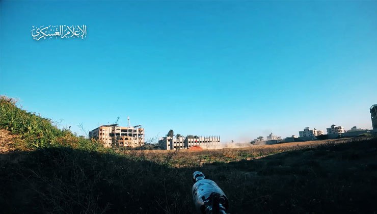 Kassam Mücahitleri katil İsrail’e karşı kahramanca direniyor