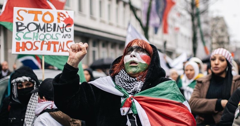 Almanya'da halkın çoğunluğu İsrail'in Gazze'ye saldırılarını haksız buluyor