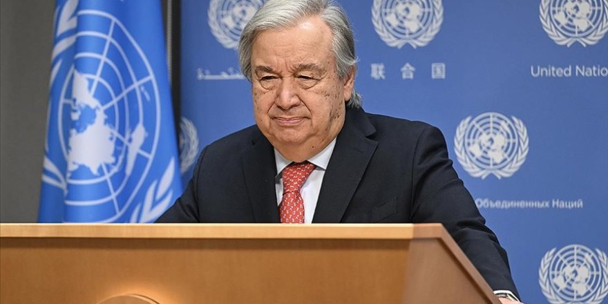 Guterres: İsrail, Gazze'ye insani yardım sevkiyatını kolaylaştırmak zorundadır