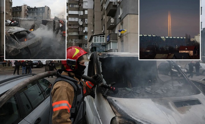 Rusya 5 gündür Kiev'i bombalıyor