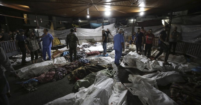 Katil İsrail, ayakta kalmış son hastanelere bir haftadır yoğun saldırı düzenliyor