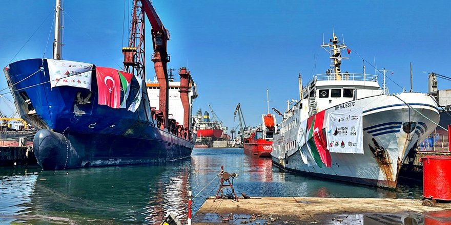 Gemiler hazır, Özgürlük Filosu Gazze'ye doğru yola çıkıyor!