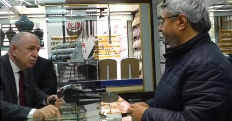 Kuyumcu esnafından ırkçı provokatöre insanlık dersi