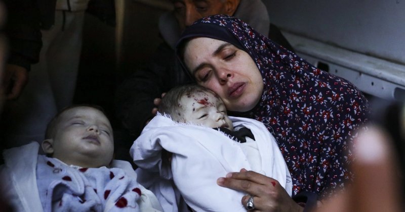 Gazze'ye düzenlenen saldırılarda ölenlerin 23 bin 810'u kadın ve çocuk