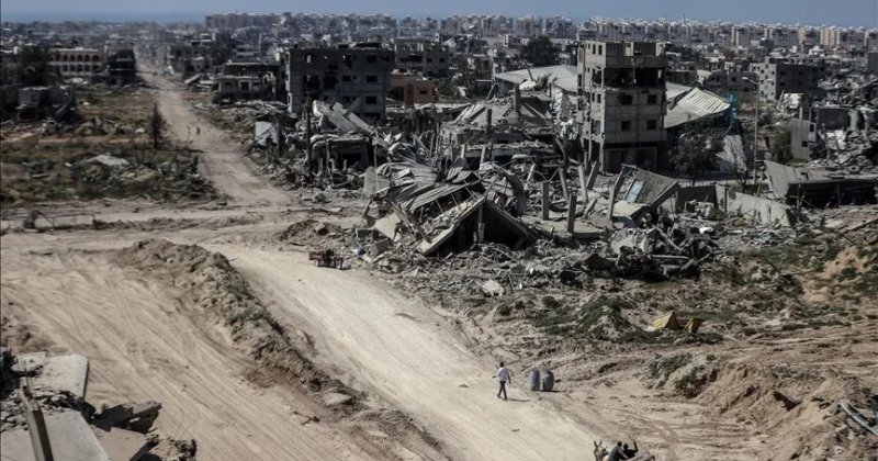İsrail'in büyük bir yıkım bırakarak çekildiği Han Yunus tanınmaz halde
