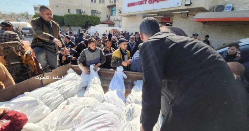 İsrail saldırılarında ölen Hristiyanlar Müslüman mezarlıklarına defnediliyor