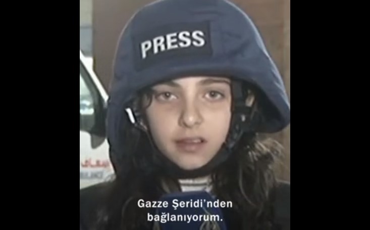 Gazzeli cesur kızın gazetecilik hayali gerçek oldu