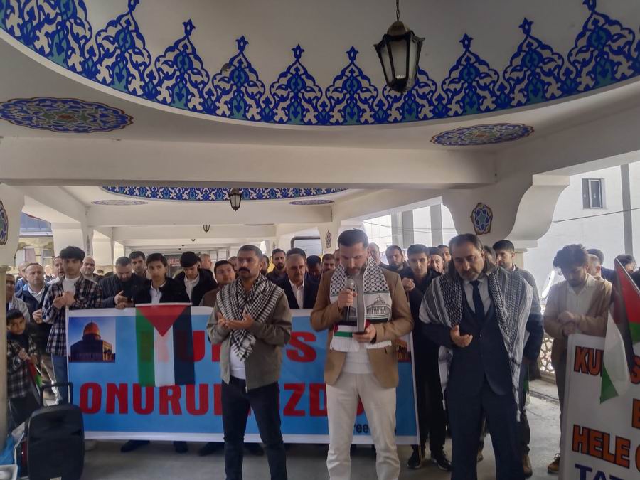 Tatvan’da Gazze bayramlaşması yapıldı