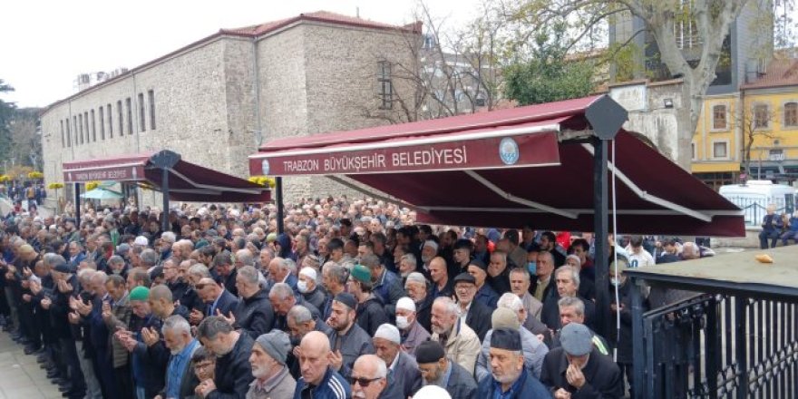 Trabzon Bayramda Gazze için buluştu