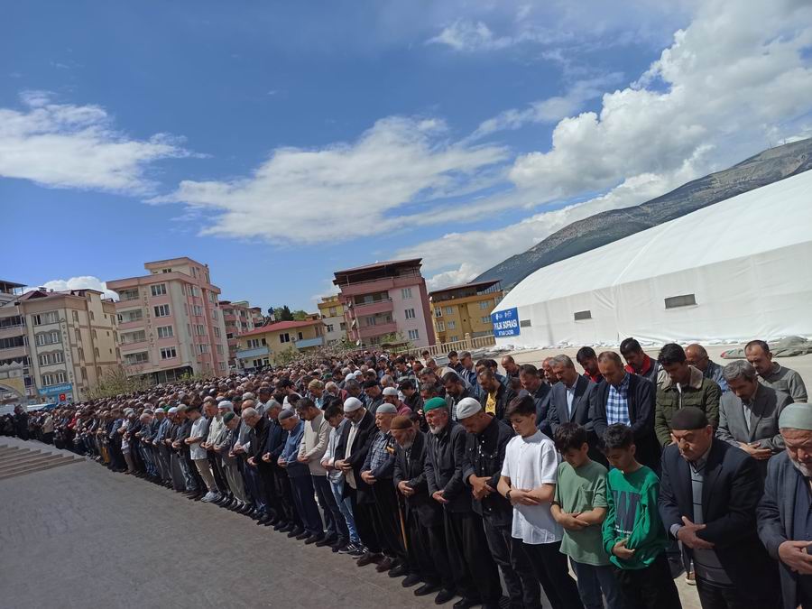 Kahramanmaraş’ta Gazze’ye destek eylemi