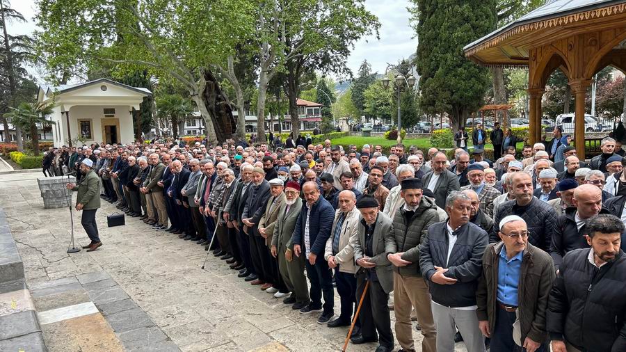 Amasya’da Gazze şehitleri için gıyabi cenaze namazı