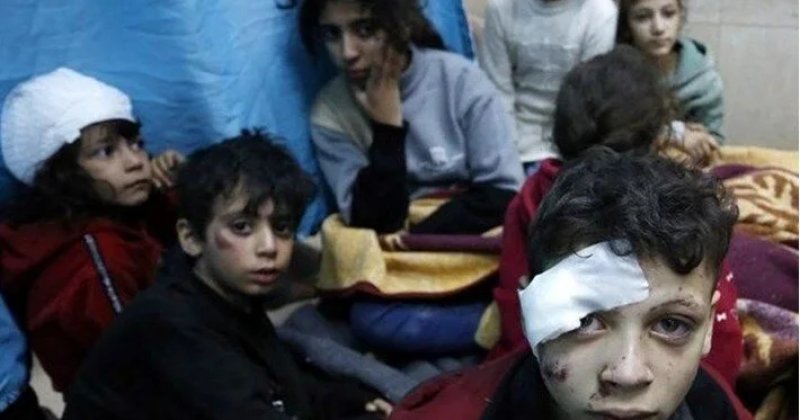 Katil İsrail çocuk parkına saldırdı: 10 Filistinli şehit oldu