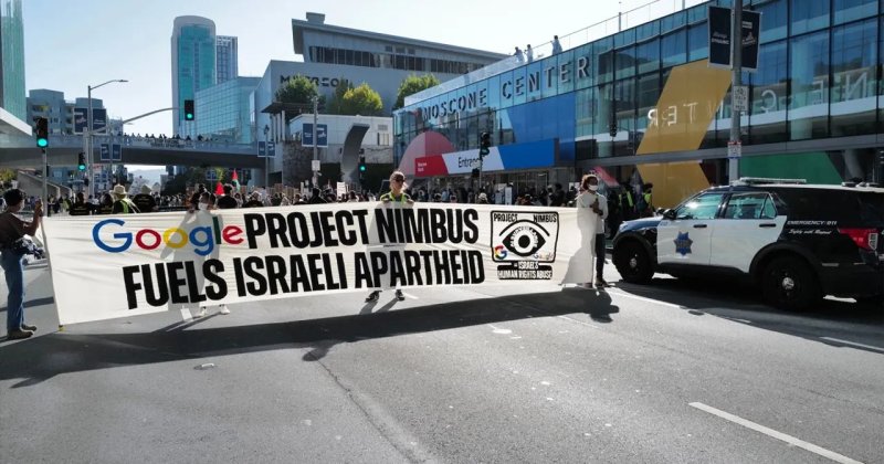 "Nimbus Projesi"ni protesto eden 9 Google çalışanı gözaltında