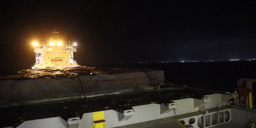 Gazze'ye insani yardım götüren 9. gemi El-Ariş Limanı açıklarına ulaştı