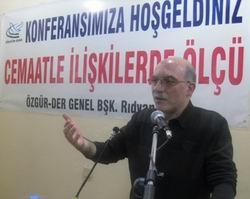 “Cemaatle İlişkilerde Ölçü” Konferansı